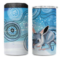 Australia Easter Indigenous 4 in 1 Can Cooler Tumbler Bilby Happy Easter