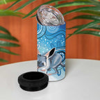 Australia Easter Indigenous 4 in 1 Can Cooler Tumbler Bilby Happy Easter