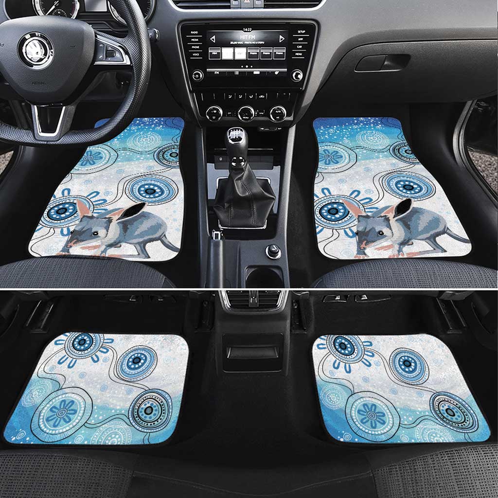 Australia Easter Indigenous Car Mats Bilby Happy Easter
