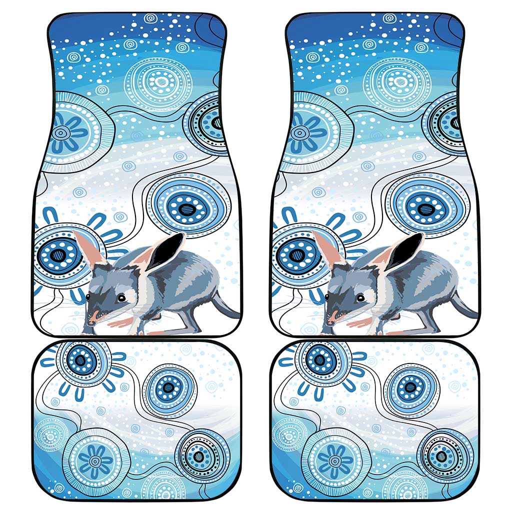 Australia Easter Indigenous Car Mats Bilby Happy Easter