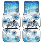 Australia Easter Indigenous Car Mats Bilby Happy Easter