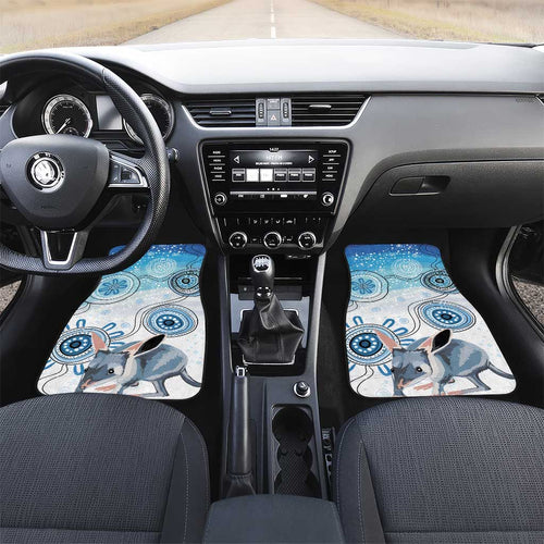 Australia Easter Indigenous Car Mats Bilby Happy Easter