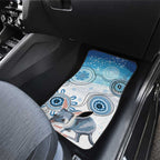 Australia Easter Indigenous Car Mats Bilby Happy Easter