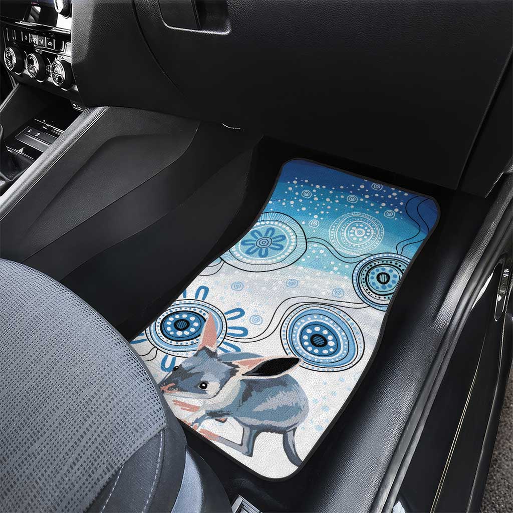 Australia Easter Indigenous Car Mats Bilby Happy Easter