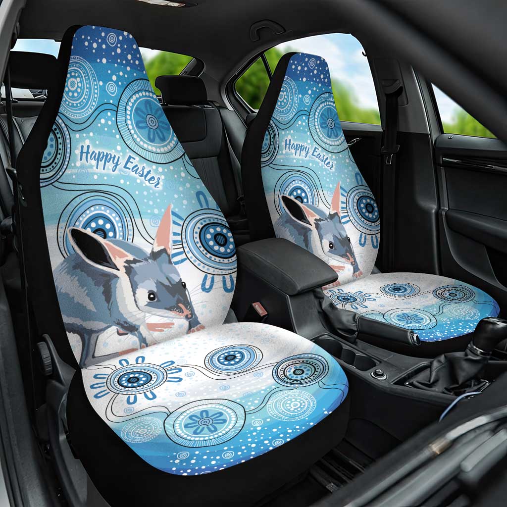 Australia Easter Indigenous Car Seat Cover Bilby Happy Easter