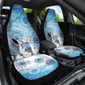 Australia Easter Indigenous Car Seat Cover Bilby Happy Easter