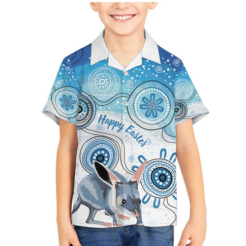 Australia Easter Indigenous Family Matching Mermaid Dress and Hawaiian Shirt Bilby Happy Easter