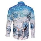 Australia Easter Indigenous Family Matching Summer Maxi Dress and Hawaiian Shirt Bilby Happy Easter
