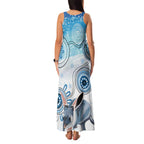 Australia Easter Indigenous Family Matching Tank Maxi Dress and Hawaiian Shirt Bilby Happy Easter