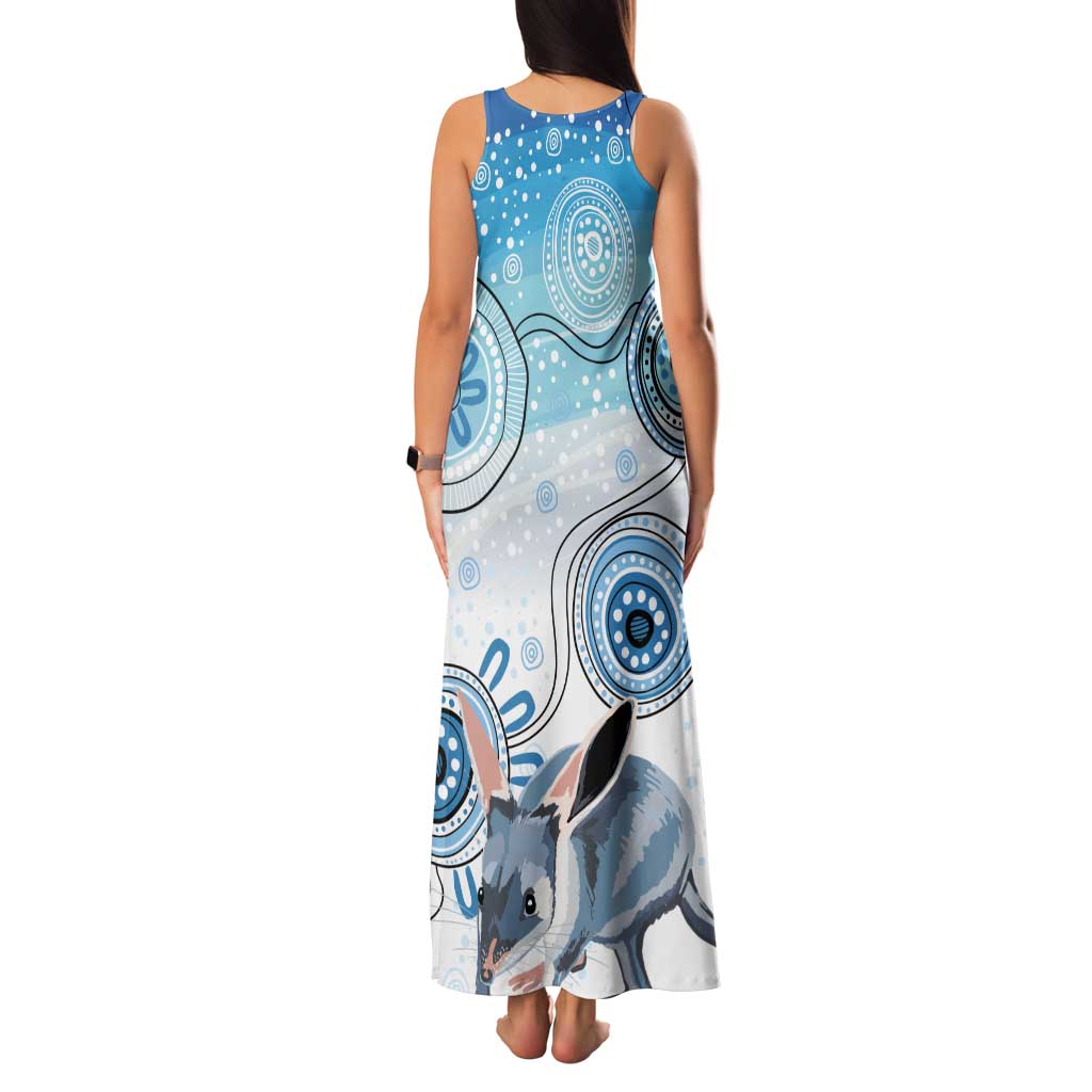 Australia Easter Indigenous Family Matching Tank Maxi Dress and Hawaiian Shirt Bilby Happy Easter