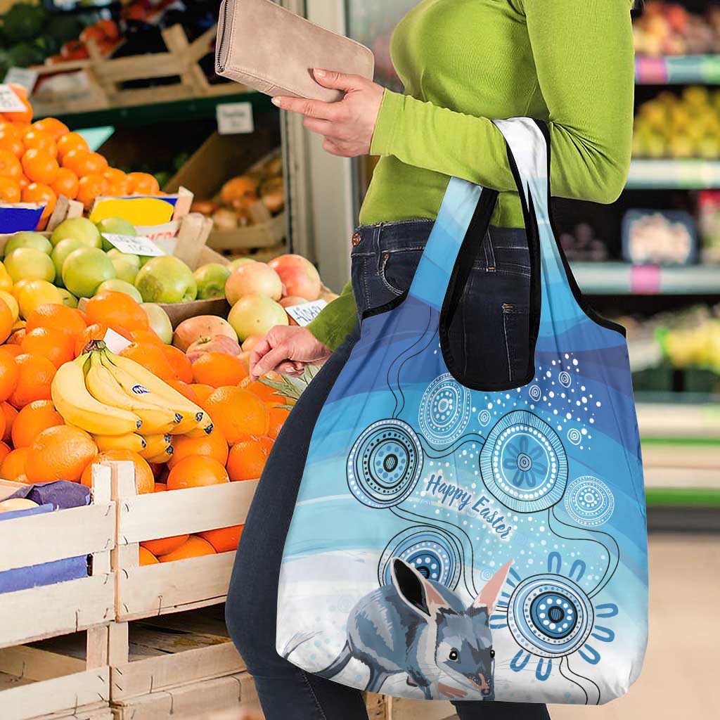 Australia Easter Indigenous Grocery Bag Bilby Happy Easter