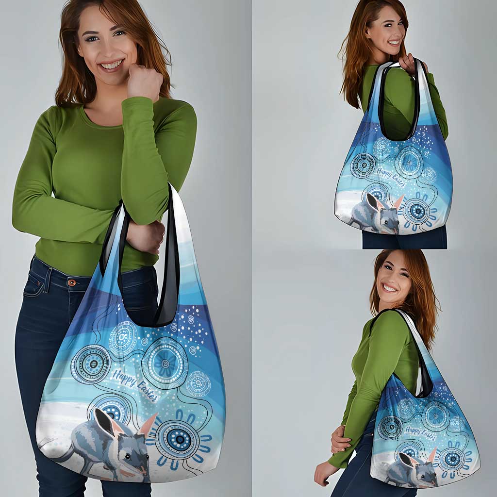 Australia Easter Indigenous Grocery Bag Bilby Happy Easter