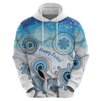 Australia Easter Indigenous Hoodie Bilby Happy Easter