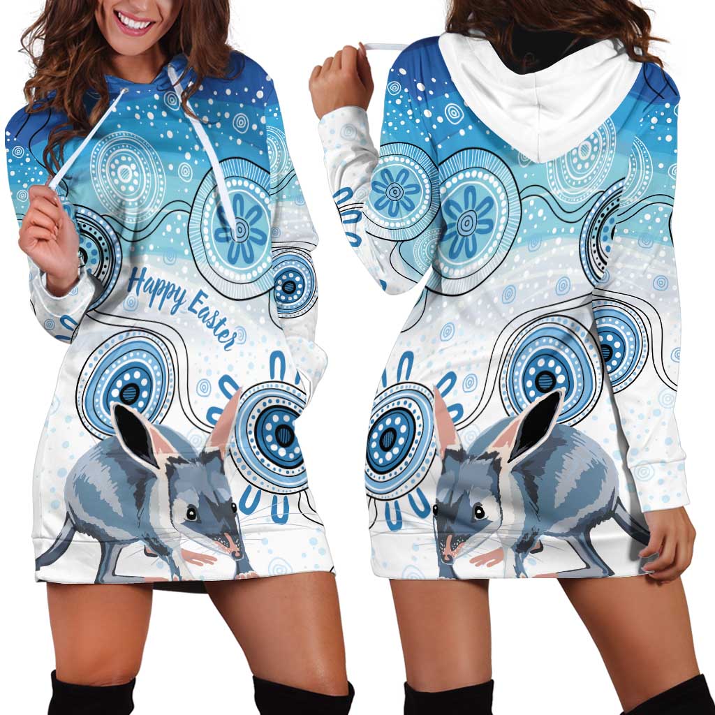 Australia Easter Indigenous Hoodie Dress Bilby Happy Easter
