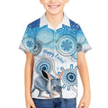 Australia Easter Indigenous Kid Hawaiian Shirt Bilby Happy Easter