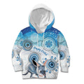 Australia Easter Indigenous Kid Hoodie Bilby Happy Easter