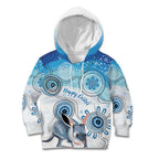Australia Easter Indigenous Kid Hoodie Bilby Happy Easter