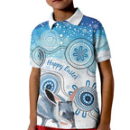 Australia Easter Indigenous Kid Polo Shirt Bilby Happy Easter