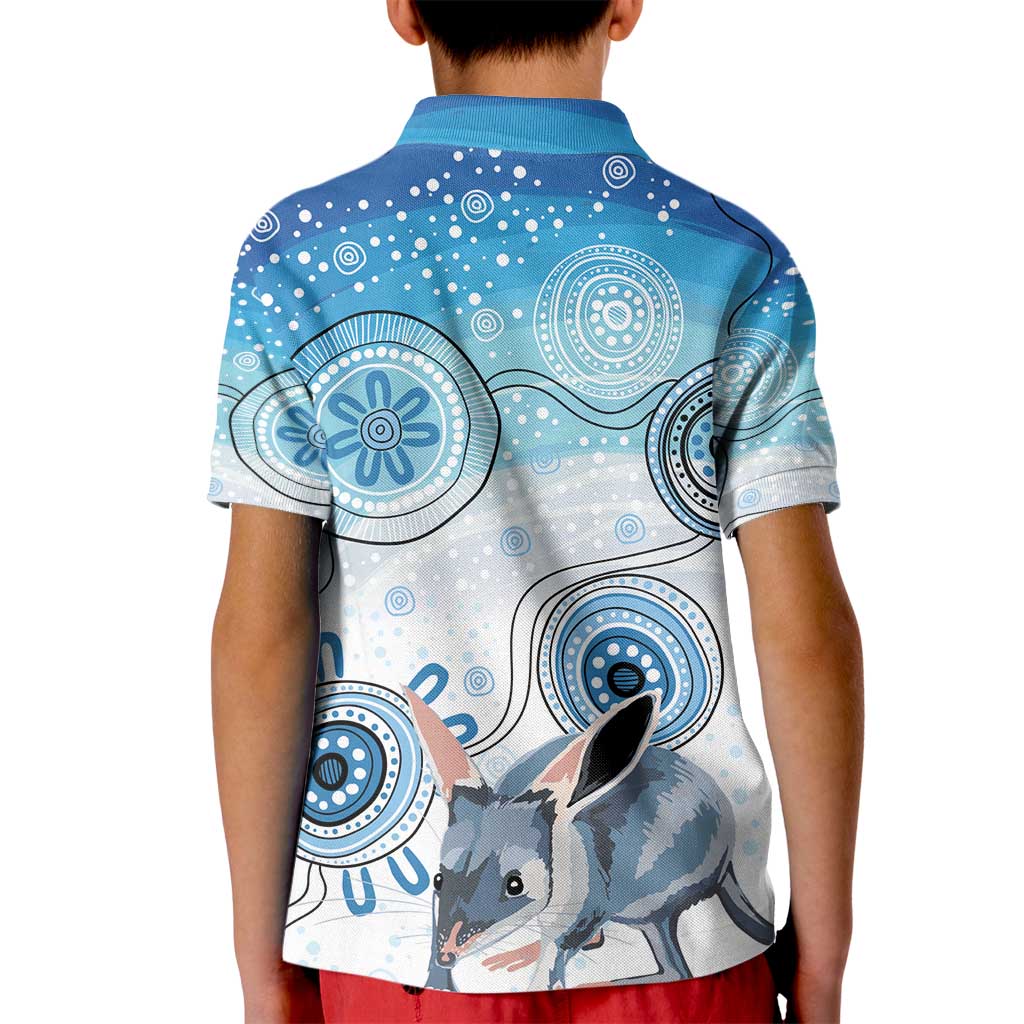 Australia Easter Indigenous Kid Polo Shirt Bilby Happy Easter