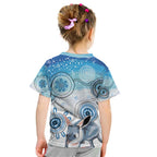 Australia Easter Indigenous Kid T Shirt Bilby Happy Easter