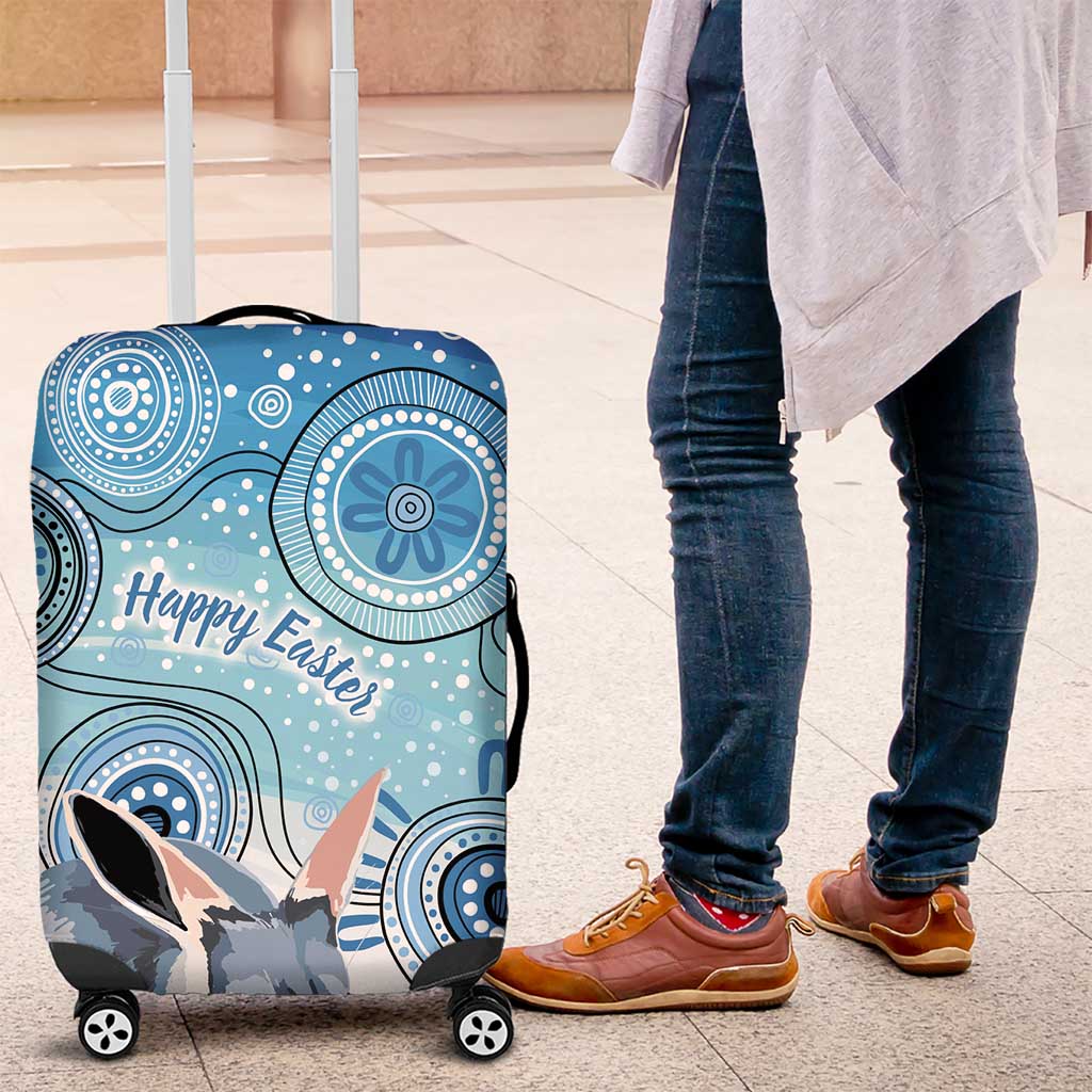 Australia Easter Indigenous Luggage Cover Bilby Happy Easter