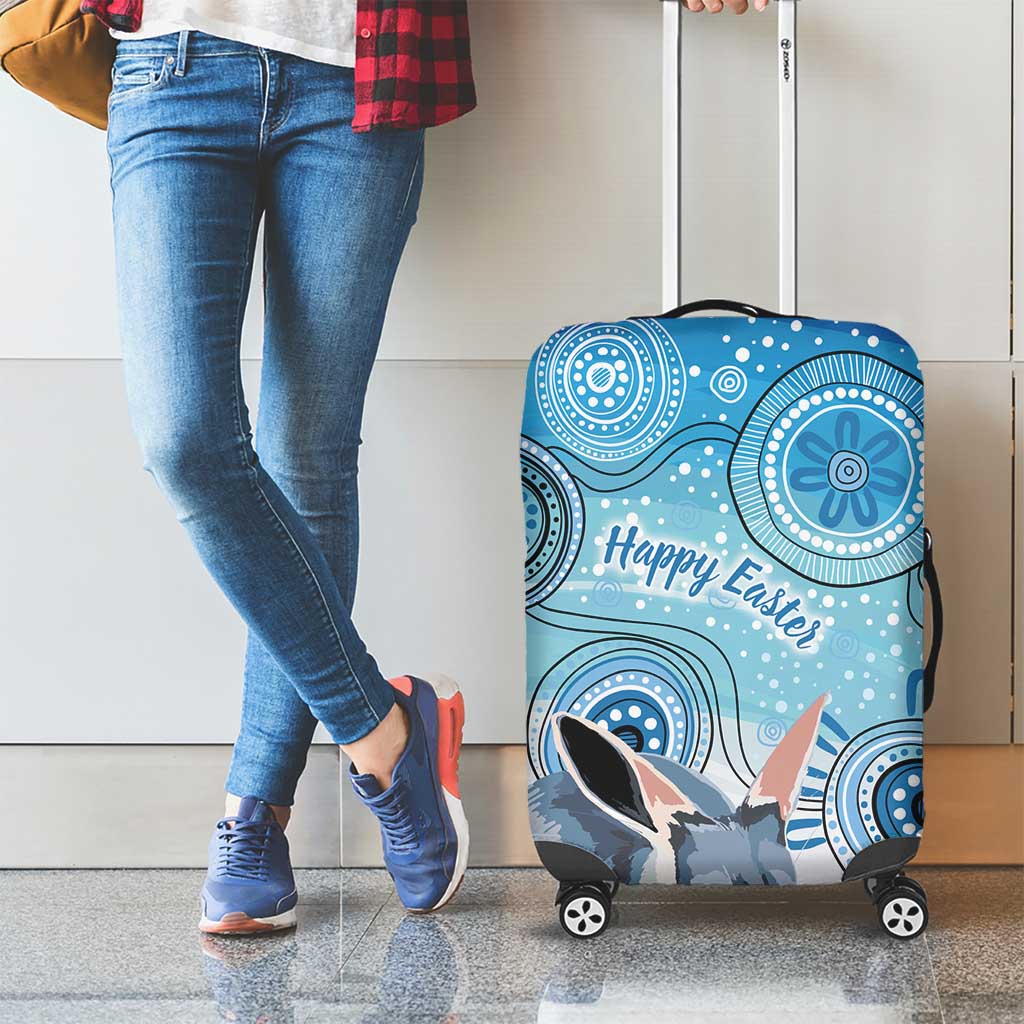 Australia Easter Indigenous Luggage Cover Bilby Happy Easter