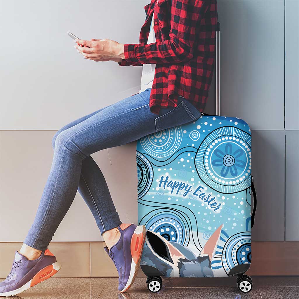 Australia Easter Indigenous Luggage Cover Bilby Happy Easter