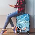 Australia Easter Indigenous Luggage Cover Bilby Happy Easter