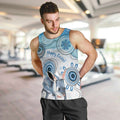 Australia Easter Indigenous Men Tank Top Bilby Happy Easter