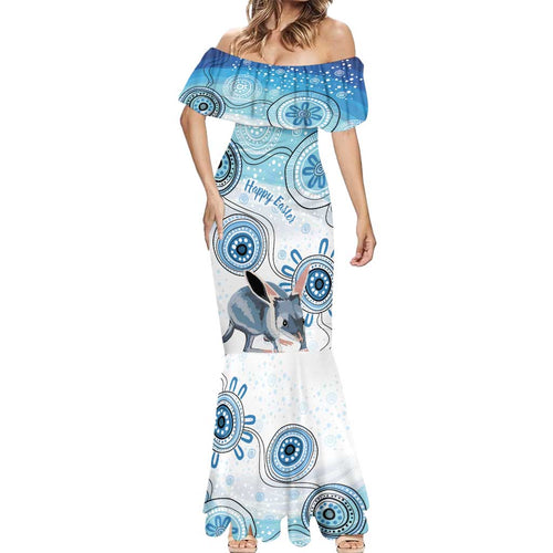 Australia Easter Indigenous Mermaid Dress Bilby Happy Easter