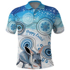 Australia Easter Indigenous Polo Shirt Bilby Happy Easter