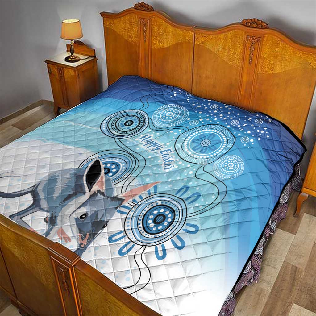 Australia Easter Indigenous Quilt Bilby Happy Easter