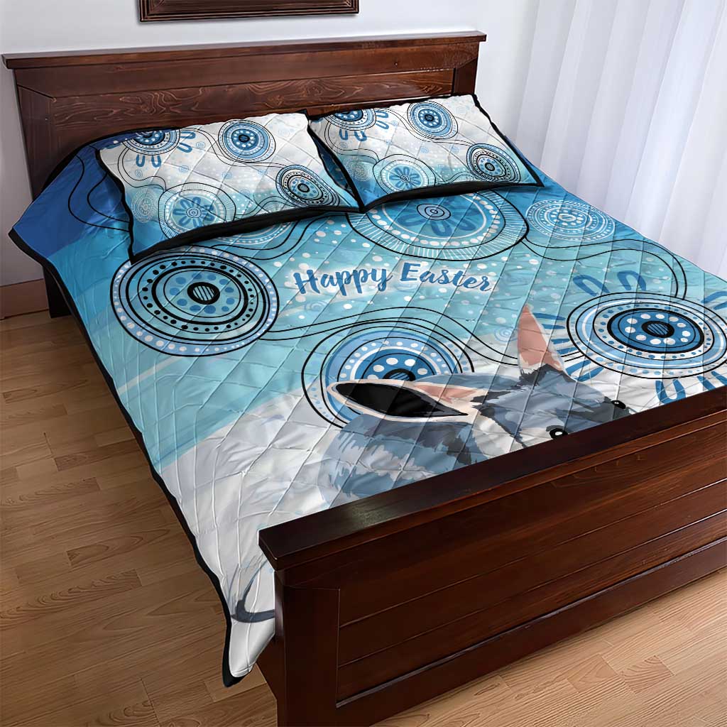 Australia Easter Indigenous Quilt Bed Set Bilby Happy Easter