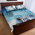 Australia Easter Indigenous Quilt Bed Set Bilby Happy Easter