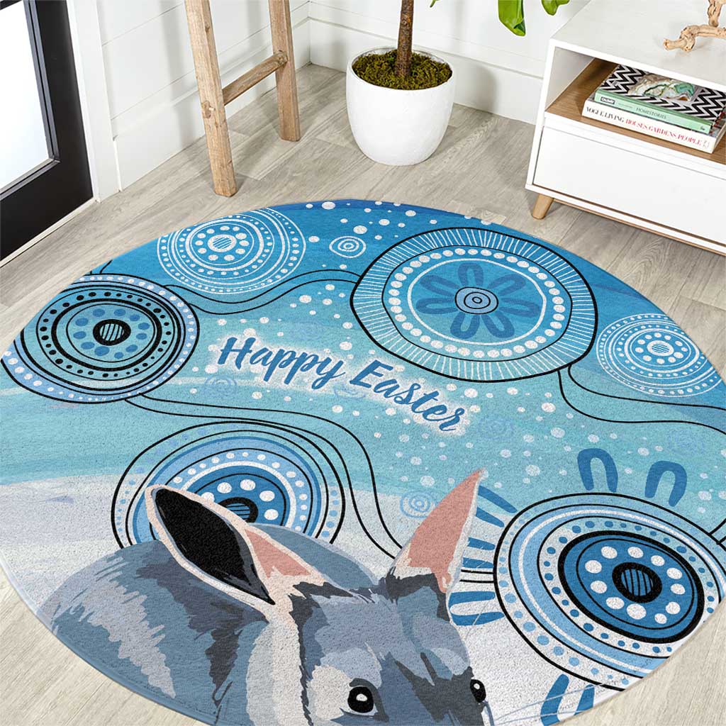 Australia Easter Indigenous Round Carpet Bilby Happy Easter