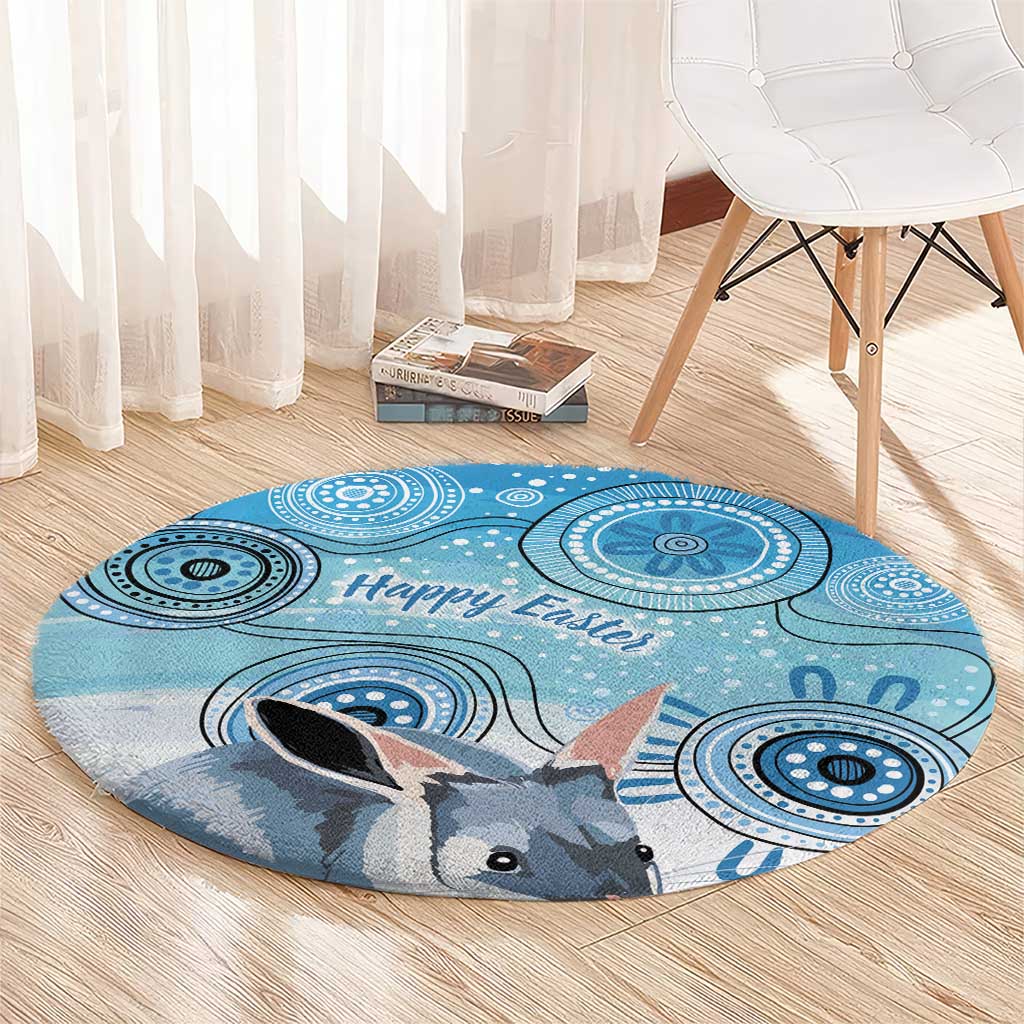 Australia Easter Indigenous Round Carpet Bilby Happy Easter
