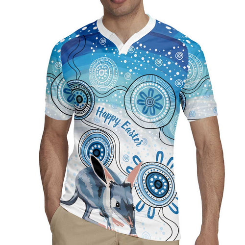 Australia Easter Indigenous Rugby Jersey Bilby Happy Easter