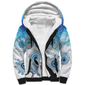 Australia Easter Indigenous Sherpa Hoodie Bilby Happy Easter