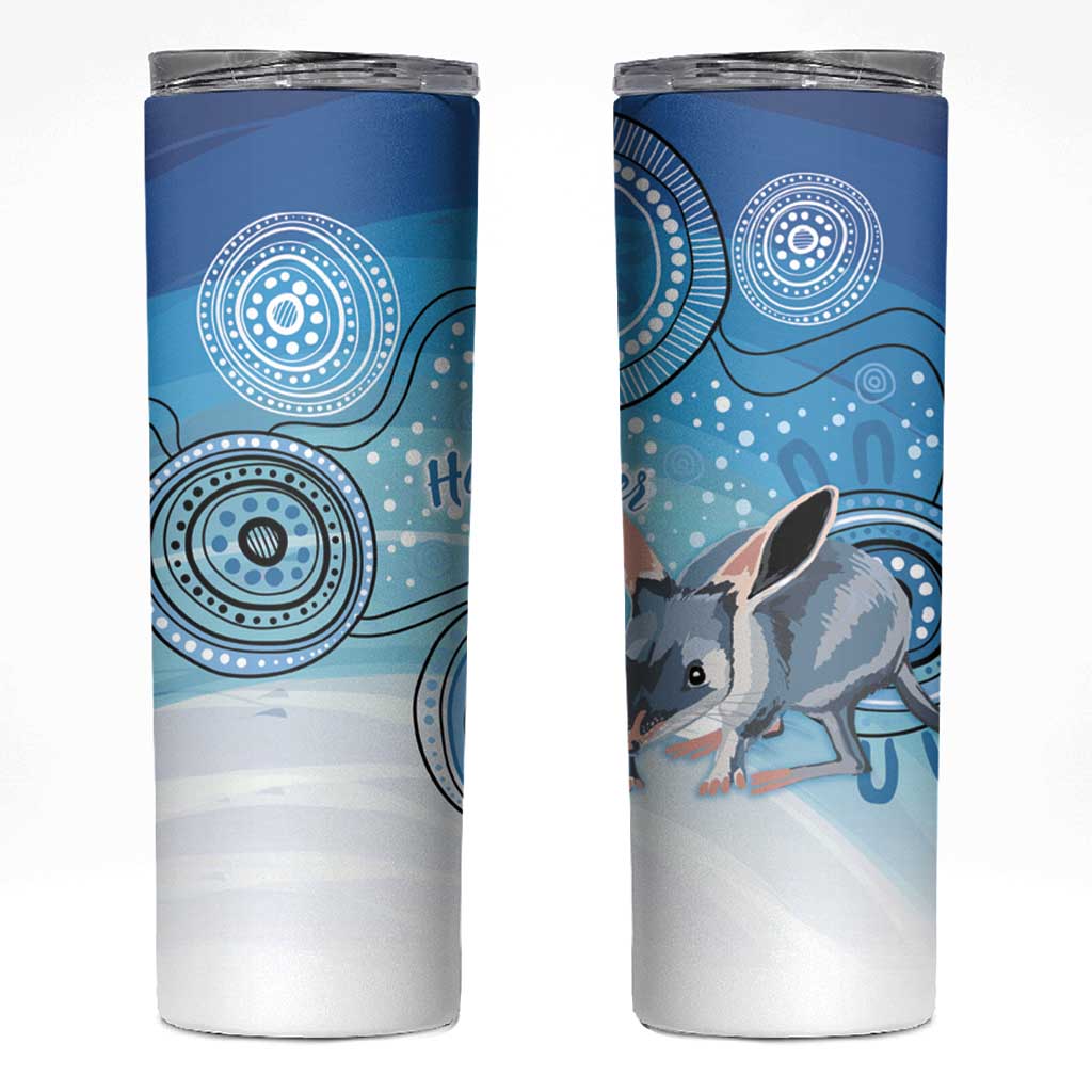 Australia Easter Indigenous Skinny Tumbler Bilby Happy Easter