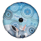 Australia Easter Indigenous Spare Tire Cover Bilby Happy Easter