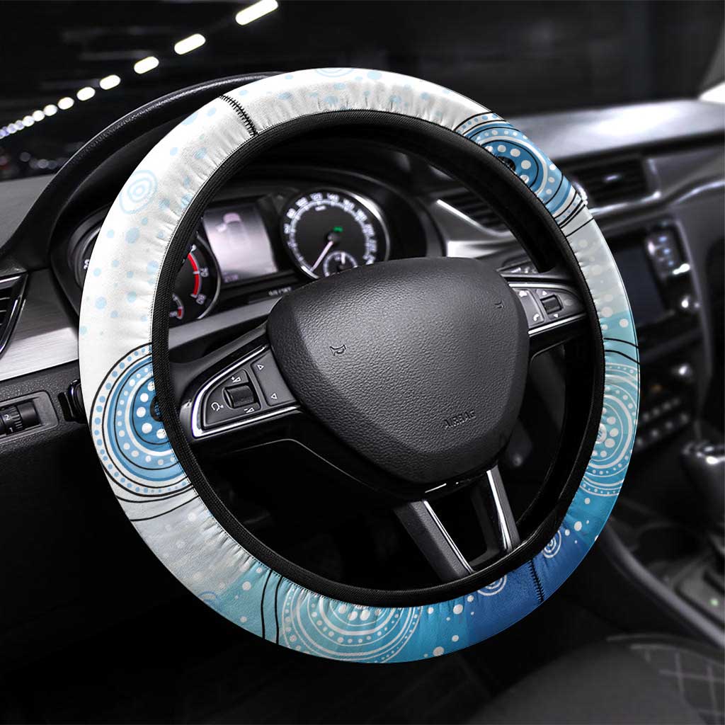 Australia Easter Indigenous Steering Wheel Cover Bilby Happy Easter