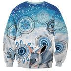 Australia Easter Indigenous Sweatshirt Bilby Happy Easter