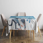 Australia Easter Indigenous Tablecloth Bilby Happy Easter