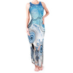 Australia Easter Indigenous Tank Maxi Dress Bilby Happy Easter