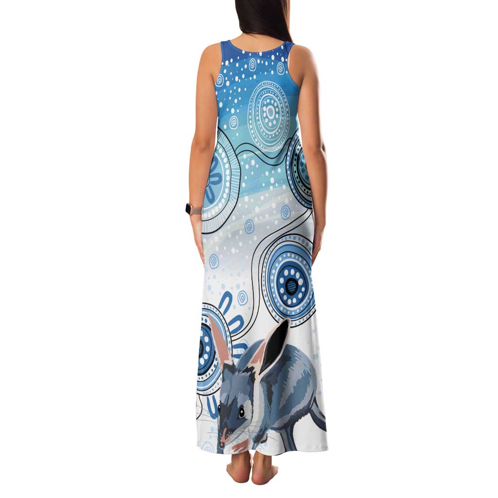 Australia Easter Indigenous Tank Maxi Dress Bilby Happy Easter