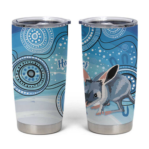 Australia Easter Indigenous Tumbler Cup Bilby Happy Easter
