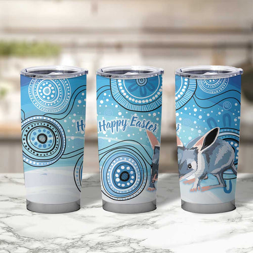 Australia Easter Indigenous Tumbler Cup Bilby Happy Easter