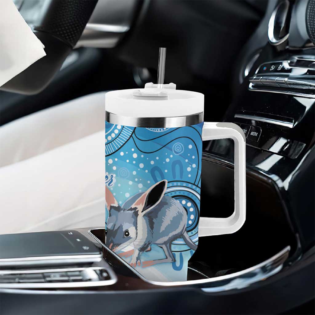 Australia Easter Indigenous Tumbler With Handle Bilby Happy Easter