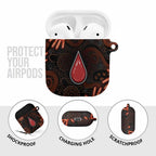 Australia Indigenous Leukemia Awareness AirPods Case Aboriginal Dot Arts - Aussie Hoodie