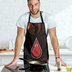 Australia Indigenous Leukemia Awareness Apron Aboriginal Dot Arts - Aussie Hoodie
